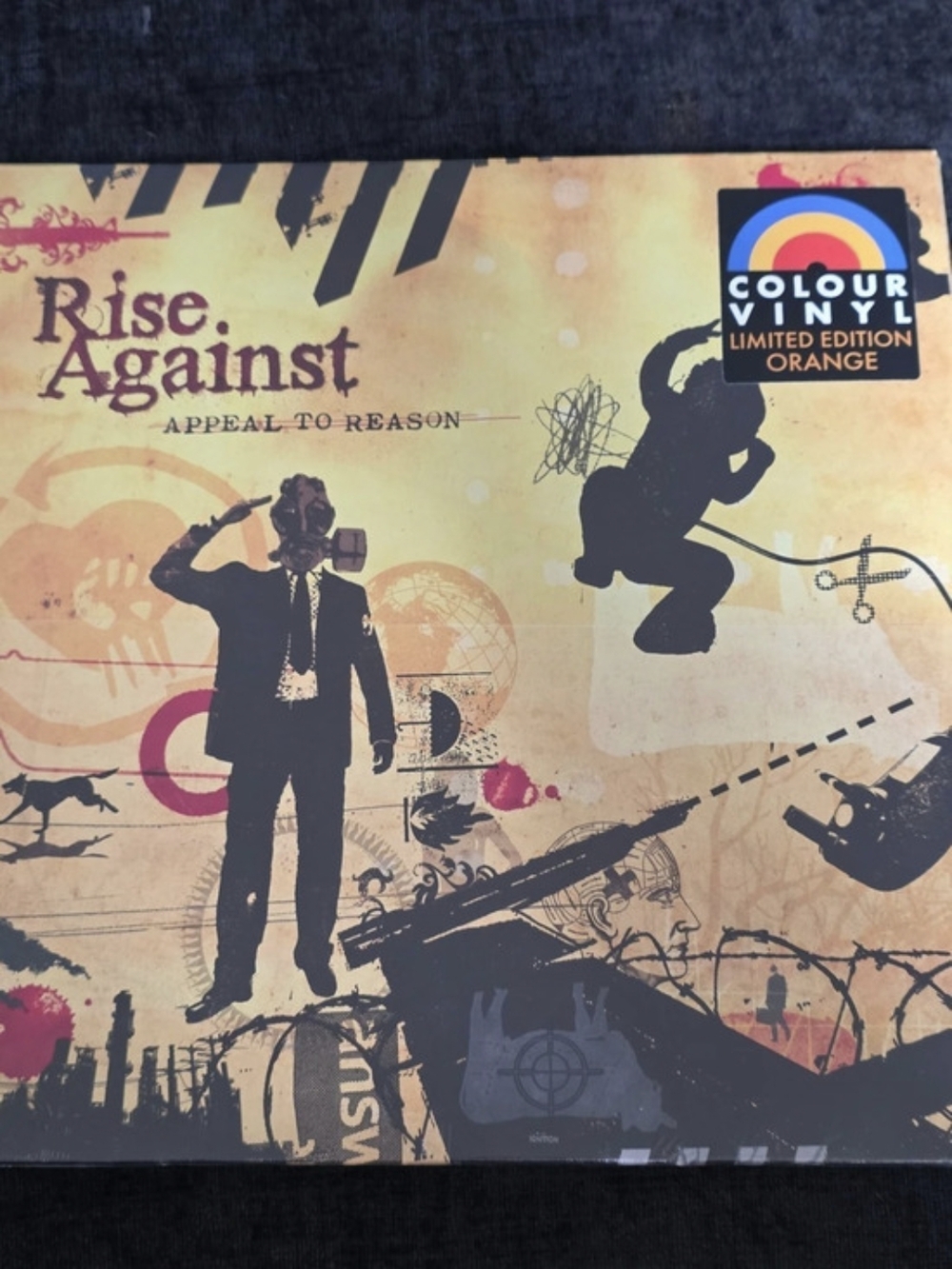 Rise Against Appeal to Reason (Limited Edition Orange Vinyl) CD Orange & Black